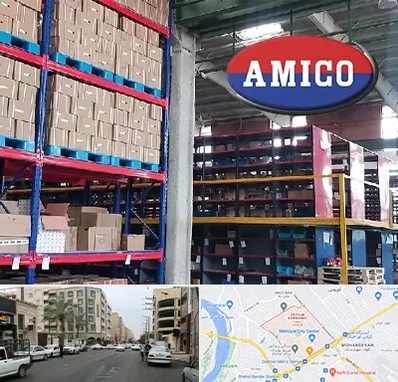 لوازم یدکی آمیکو در زیتون کارمندی اهواز 