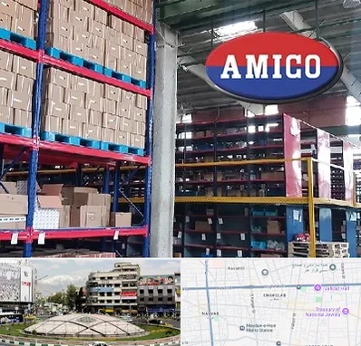 لوازم یدکی آمیکو در مرکز تهران 