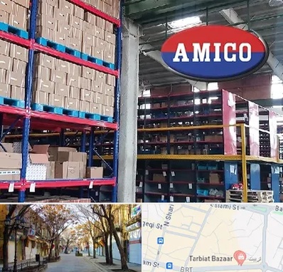 لوازم یدکی آمیکو در تربیت تبریز 