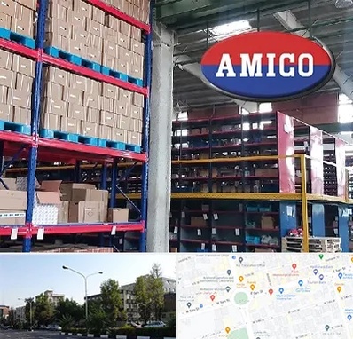 لوازم یدکی آمیکو در میدان کاج