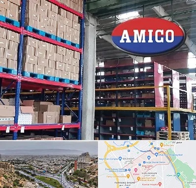لوازم یدکی آمیکو در معالی آباد شیراز 