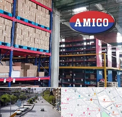 لوازم یدکی آمیکو در خیابان زند شیراز 