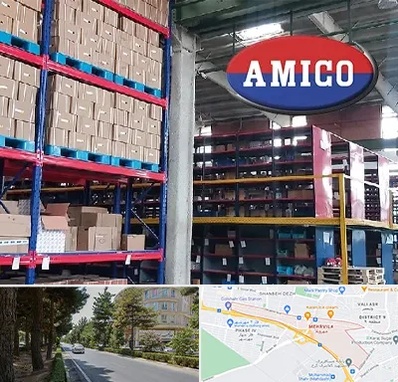 لوازم یدکی آمیکو در مهرویلا کرج 