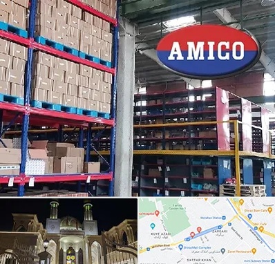 لوازم یدکی آمیکو در زرگری شیراز 