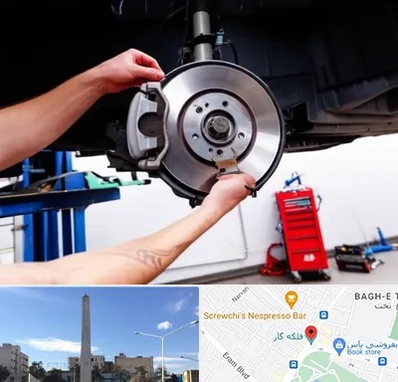 لوازم یدکی الوند در فلکه گاز شیراز 