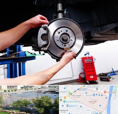 لوازم یدکی الوند در گلستان اهواز 