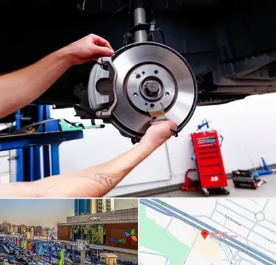 لوازم یدکی الوند در لاله پارک تبریز 