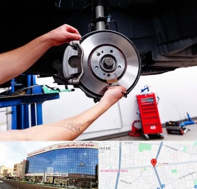 لوازم یدکی الوند در نصف راه تبریز 