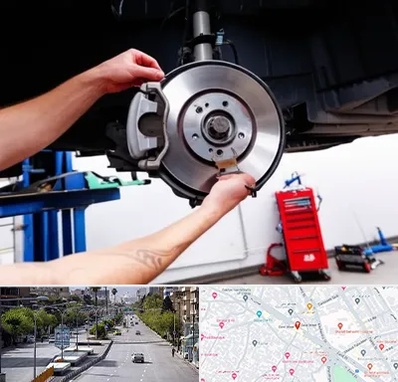 لوازم یدکی الوند در خیابان زند شیراز 