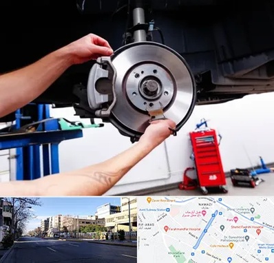 لوازم یدکی الوند در خیابان ملاصدرا شیراز 