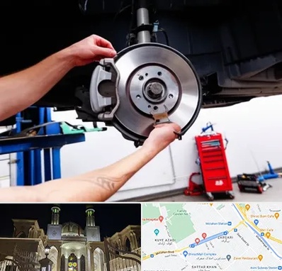 لوازم یدکی الوند در زرگری شیراز 