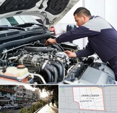 لوازم یدکی فوتون کاویان در خیابان جمالزاده 