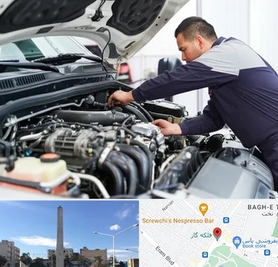 لوازم یدکی فوتون کاویان در فلکه گاز شیراز 