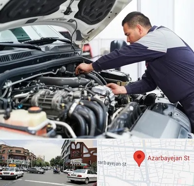 لوازم یدکی فوتون کاویان در خیابان آذربایجان 