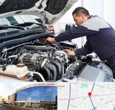 لوازم یدکی فوتون کاویان در نصف راه تبریز 