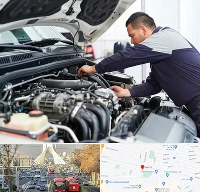لوازم یدکی فوتون کاویان در خیابان آزادی 