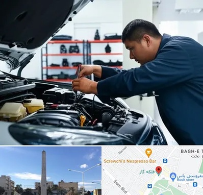 لوازم یدکی فاو در فلکه گاز شیراز 