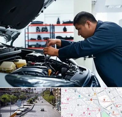 لوازم یدکی فاو در خیابان زند شیراز 