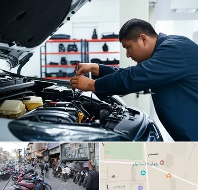 لوازم یدکی فاو در چهارراه استانبول