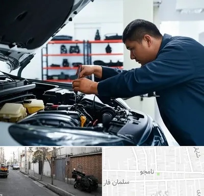 لوازم یدکی فاو در خیابان نامجو