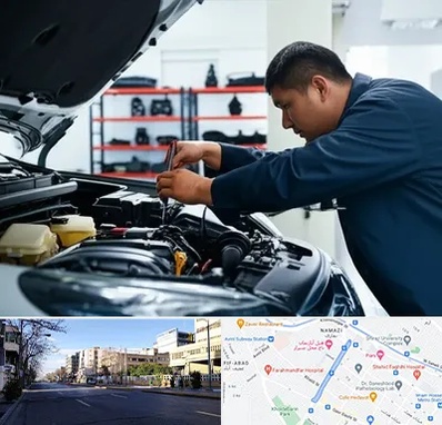 لوازم یدکی فاو در خیابان ملاصدرا شیراز 