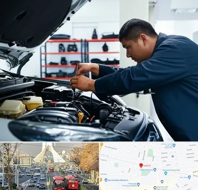 لوازم یدکی فاو در خیابان آزادی 