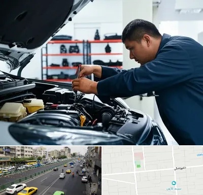 لوازم یدکی فاو در خیابان دامپزشکی