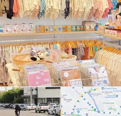 عمده فروشی سیسمونی در قدوسی شرقی شیراز