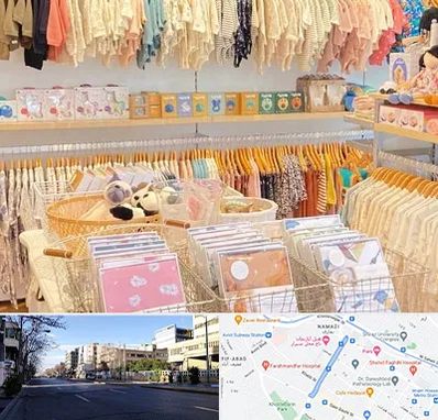 عمده فروشی سیسمونی در خیابان ملاصدرا شیراز