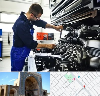 لوازم یدکی اسکانیا در مصلی مشهد 