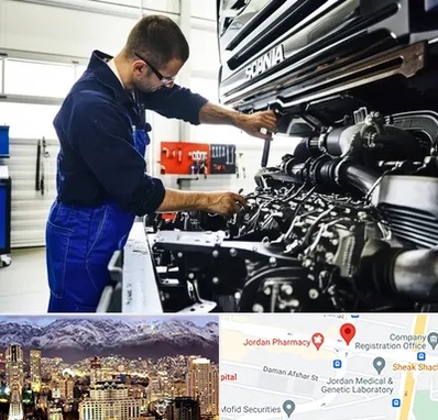 لوازم یدکی اسکانیا در جردن 