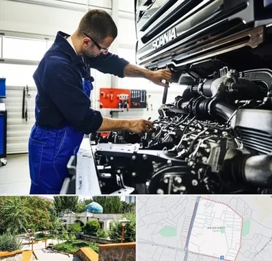 لوازم یدکی اسکانیا در باغمیشه تبریز 