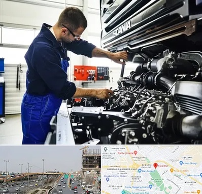 لوازم یدکی اسکانیا در بلوار توس مشهد 