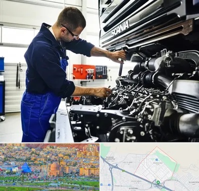 لوازم یدکی اسکانیا در رشدیه تبریز 