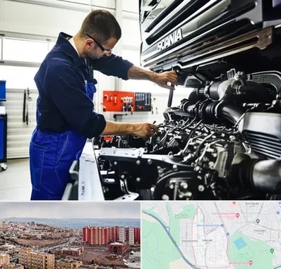 لوازم یدکی اسکانیا در سهند تبریز 