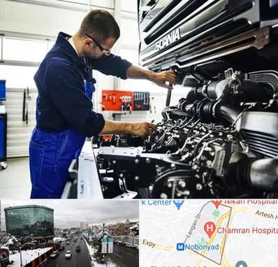 لوازم یدکی اسکانیا در اقدسیه