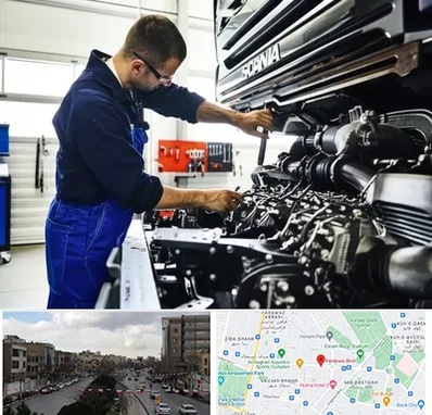 لوازم یدکی اسکانیا در بلوار فردوسی مشهد 