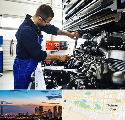 لوازم یدکی اسکانیا در غرب تهران 