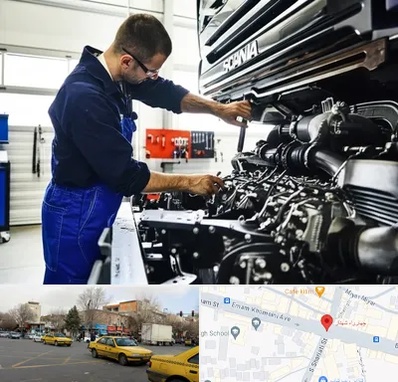 لوازم یدکی اسکانیا در شهناز تبریز 