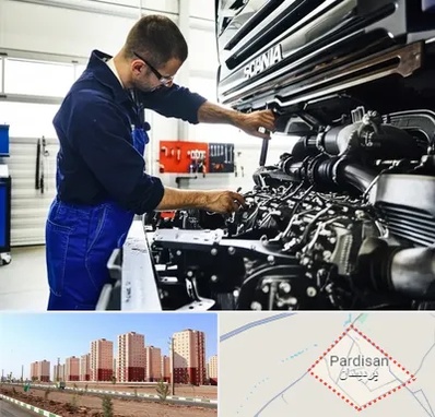 لوازم یدکی اسکانیا در پردیسان قم 