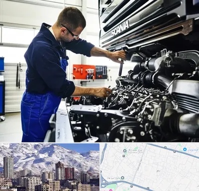 لوازم یدکی اسکانیا در ازگل 