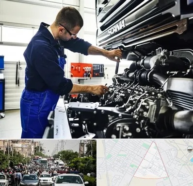 لوازم یدکی اسکانیا در سیدی مشهد 