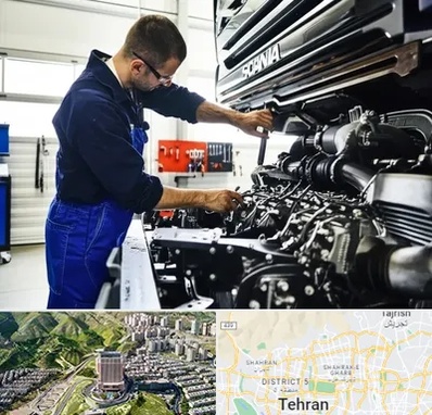 لوازم یدکی اسکانیا در شمال تهران 