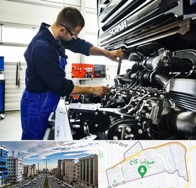 لوازم یدکی اسکانیا در سعادت آباد 