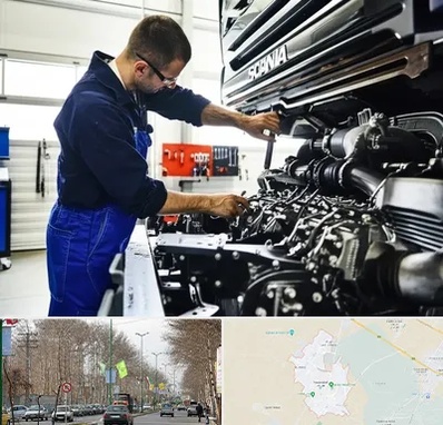 لوازم یدکی اسکانیا در نظرآباد کرج 