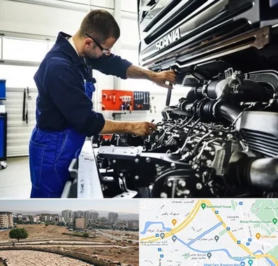 لوازم یدکی اسکانیا در کوی وحدت شیراز 