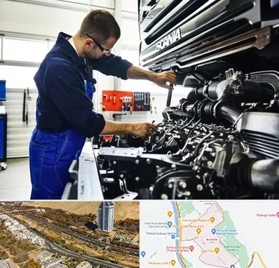 لوازم یدکی اسکانیا در خیابان نیایش شیراز 