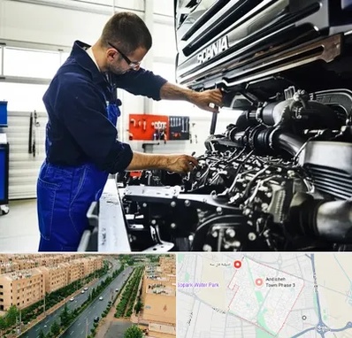لوازم یدکی اسکانیا در فاز سه اندیشه