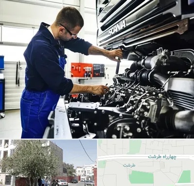 لوازم یدکی اسکانیا در طرشت
