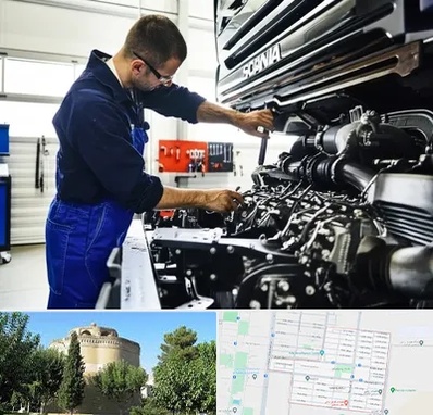 لوازم یدکی اسکانیا در مرداویج اصفهان 